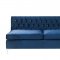 Jaszira Sectional Sofa 6Pc 57340 in Blue Velvet by Acme