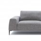 Arthur Sofa 550 in Grey Fabric by VIG