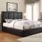 Jacobsen 300493 Upholstered Bed in Black Leatherette by Coaster