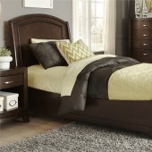 Avalon Youth Bedroom 4Pc Set 505-YBR-TPL Dark Truffle by Liberty