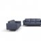 Astonic Sofa LV00212 in Blue Leather by Mi Piace w/Options