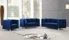 Mariel Sofa 629 in Navy Velvet Fabric by Meridian w/Options