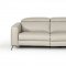 Roslyn Motion Sofa & 2 Chairs Set in Light Grey Leather by VIG