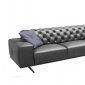 Othello Sofa Premium Top Grain Leather by J&M w/Optional Chair