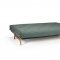 Aslak Sofa Bed in Elegance Green Fabric 518 by Innovation