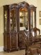 Prenzo 1390-50 Buffet w/Hutch in Warm Brown by Homelegance