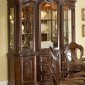 Prenzo 1390-50 Buffet w/Hutch in Warm Brown by Homelegance