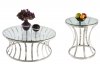 1156 Coffee Table & 2 End Tables Set by Chintaly