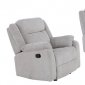 U7303 Reclining Sofa in Goat Smoke by Global w/Options