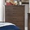 Hill Creek Bedroom 1728 in Rustic Brown by Homelegance w/Options