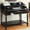 Lexden Secretary Desk CM-DK6223 in Black w/Fold-Out Writing Tray