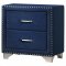 Melody Bedroom 5Pc Set 223371 in Blue Velvet by Coaster