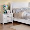 CM7999WH Delphie Bedroom in White w/Options