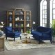 Concur Sofa in Navy Velvet Fabric by Modway w/Options