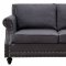 Camden Sofa TOV-63801-3-Grey in Grey Linen by TOV Furniture