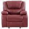 Camila Motion Sofa & Loveseat 610241 in Red by Coaster w/Options