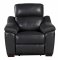 Renzo Power Recliner Sofa 9805DG in Dark Gray by Homelegance