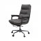 Crursa Office Chair 93170 in Gray Top Grain Leather by Acme