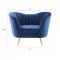 Opportunity Sofa in Navy Velvet Fabric by Modway w/Options