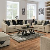 9915 Sofa & Loveseat Set in Sophie Marble w/Options