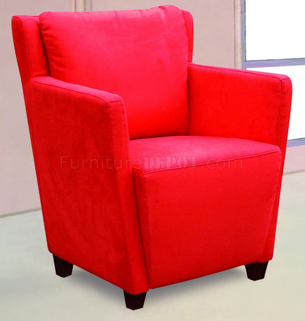 cream microfiber chair