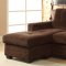 9789 Phelps Sectional Sofa in Coffee Microfiber by Homelegance