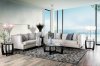 Tegan Sofa SM2217 in Beige Microfiber w/Options