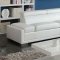 51165 Cleon Sectional Sofa in White Bonded Leather by Acme