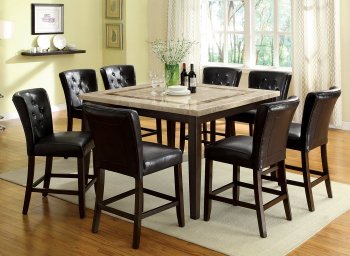 CM3693PT Lisbon II Counter Height Dining Table w/Optional Chairs [FADS-CM3693PT-CM3871PC Lisbon II]