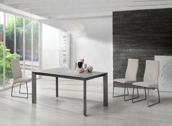 Seven Dining Table by ESF w/ Optional Quatro Chairs [EFDS-Seven-Quatro]