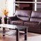 Sienna Sofa in Brown Top Grain Leather - Beverly Hills w/Options