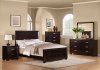 2137 Lewiston Bedroom by Homelegance in Dark Cherry w/Options