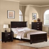 2137 Lewiston Bedroom by Homelegance in Dark Cherry w/Options