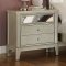 Adeline CM7282 Bedroom in Silver Tone w/Options