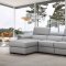 Alba A966 Sectional Sofa in Premium Leather by J&M