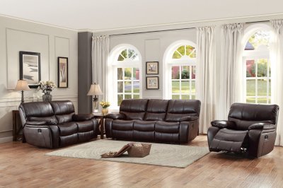 Pecos Motion Sofa 8480BRW by Homelegance w/Options