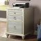 Anne Office Desk CM-DK907 in Silver w/Options