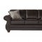 17400 Sofa in Ridgeline Brown by Serta Hughes w/Options