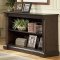 Mocha Finish Classic Home Office Desk w/Two Storage Drawers