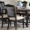 Simpson Oval Dining Table 105190 in Vintage Black by Coaster