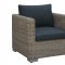 414 Outdoor Patio 6Pc Sectional Sofa Set by Poundex w/Options