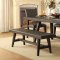 Fenwick Dining Table 5480-76 Dark Grey by Homelegance w/Options