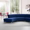 Valentino Sectional Sofa 697 in Fabric by Meridian w/Options