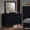 Black Finish Holland Modern Bedroom w/Options By Coaster