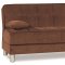 Smart Fit Sofa Bed in Brown Fabric by Casamode