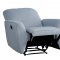 Dowling Recliner Sofa 8257GRY in Gray by Homelegance w/Options