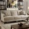 Everly Sofa CM6362 in Beige Linen-Like Fabric w/Options