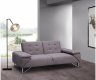 London Sofa Bed in Gray Fabric w/Options by Whiteline