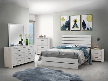 Marion 5Pc Bedroom Set 207051 in Antique White by Coaster [CRBS-207051-Marion]