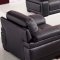 Lisa Sofa in Brown Bonded Leather w/Optional Loveseat & Chair